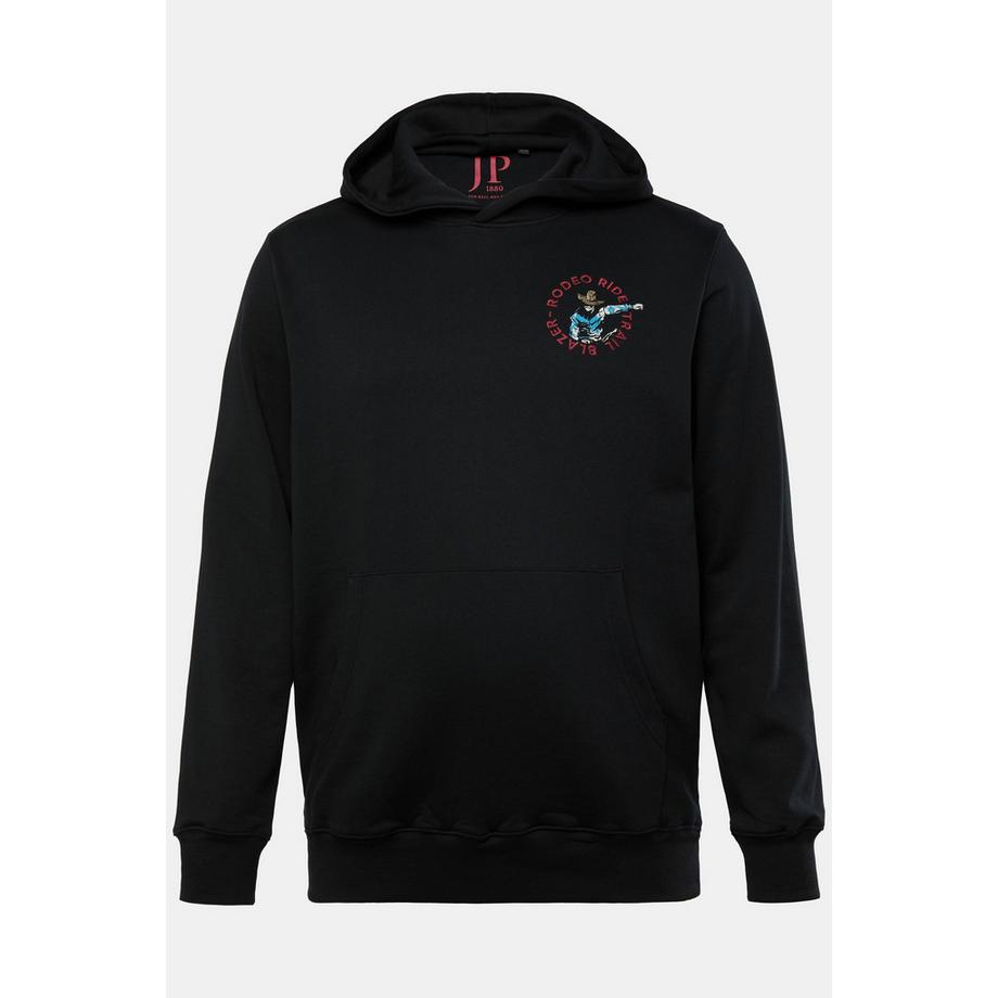 JP1880 Sweat-shirt à capuche Vintage Look Imprimé au dos  