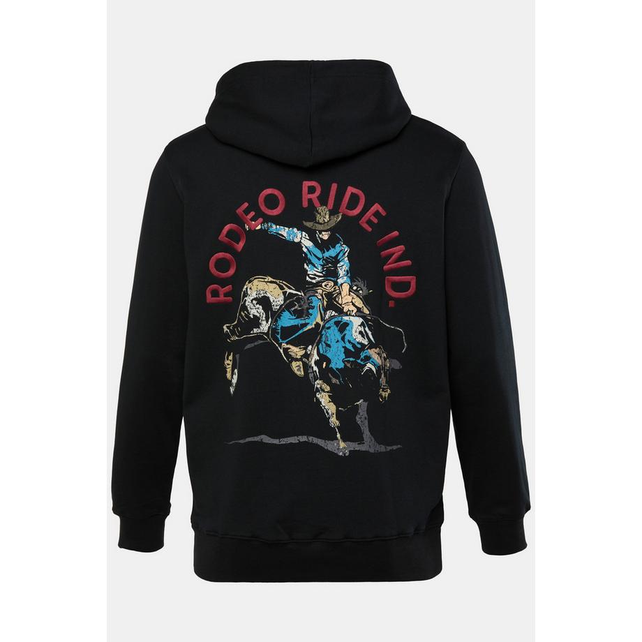 JP1880 Sweat-shirt à capuche Vintage Look Imprimé au dos  