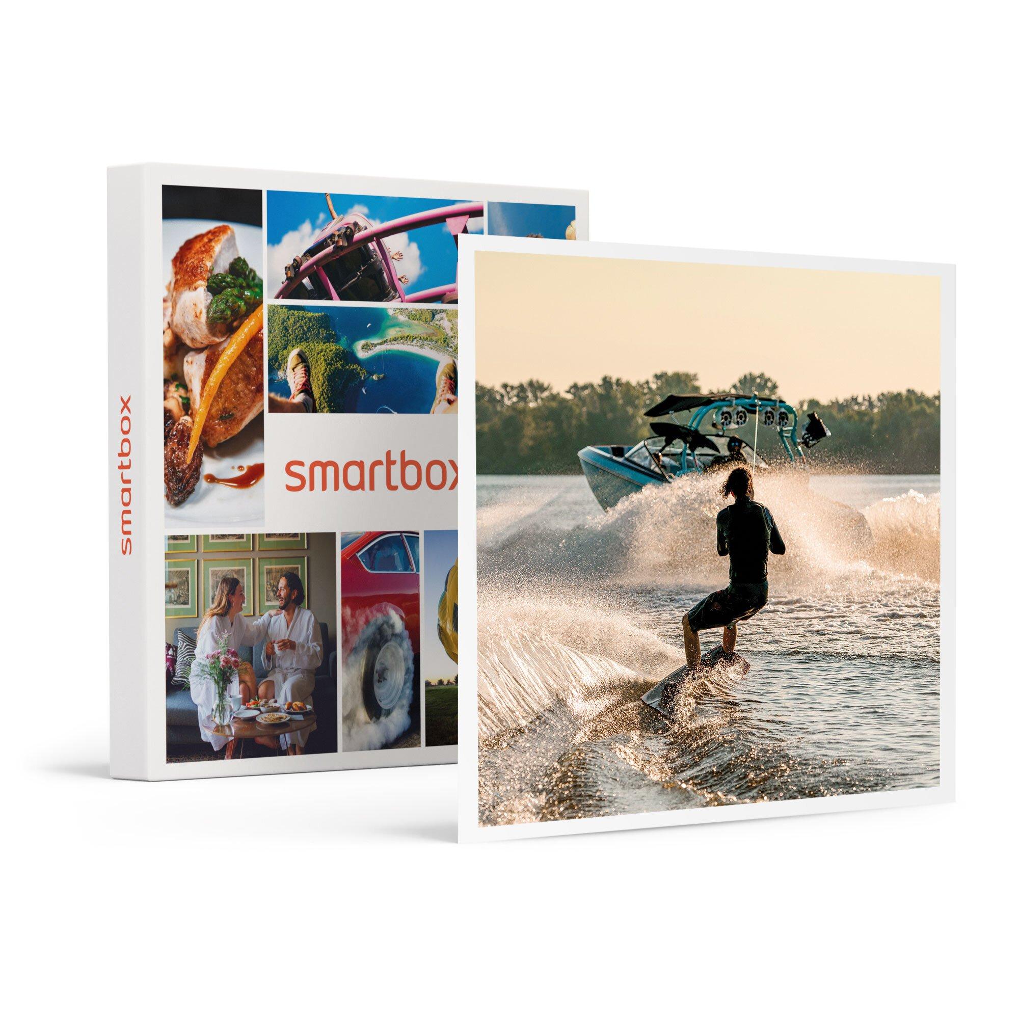 Smartbox  Wakeboard, wakesurf ou ski nautique sur le lac de Constance - Coffret Cadeau 