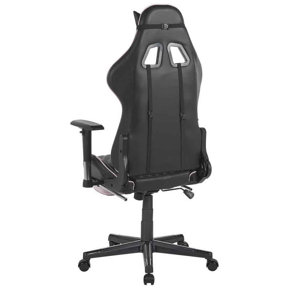 Beliani Gaming Stuhl aus Kunstleder Retro VICTORY  