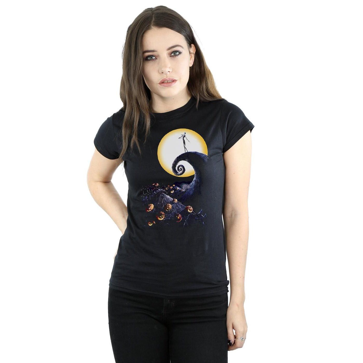 Nightmare Before Christmas  Cemetery TShirt 