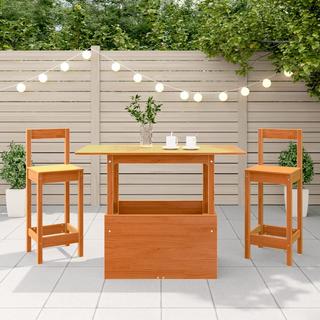 VidaXL Table de jardin bois de pin  