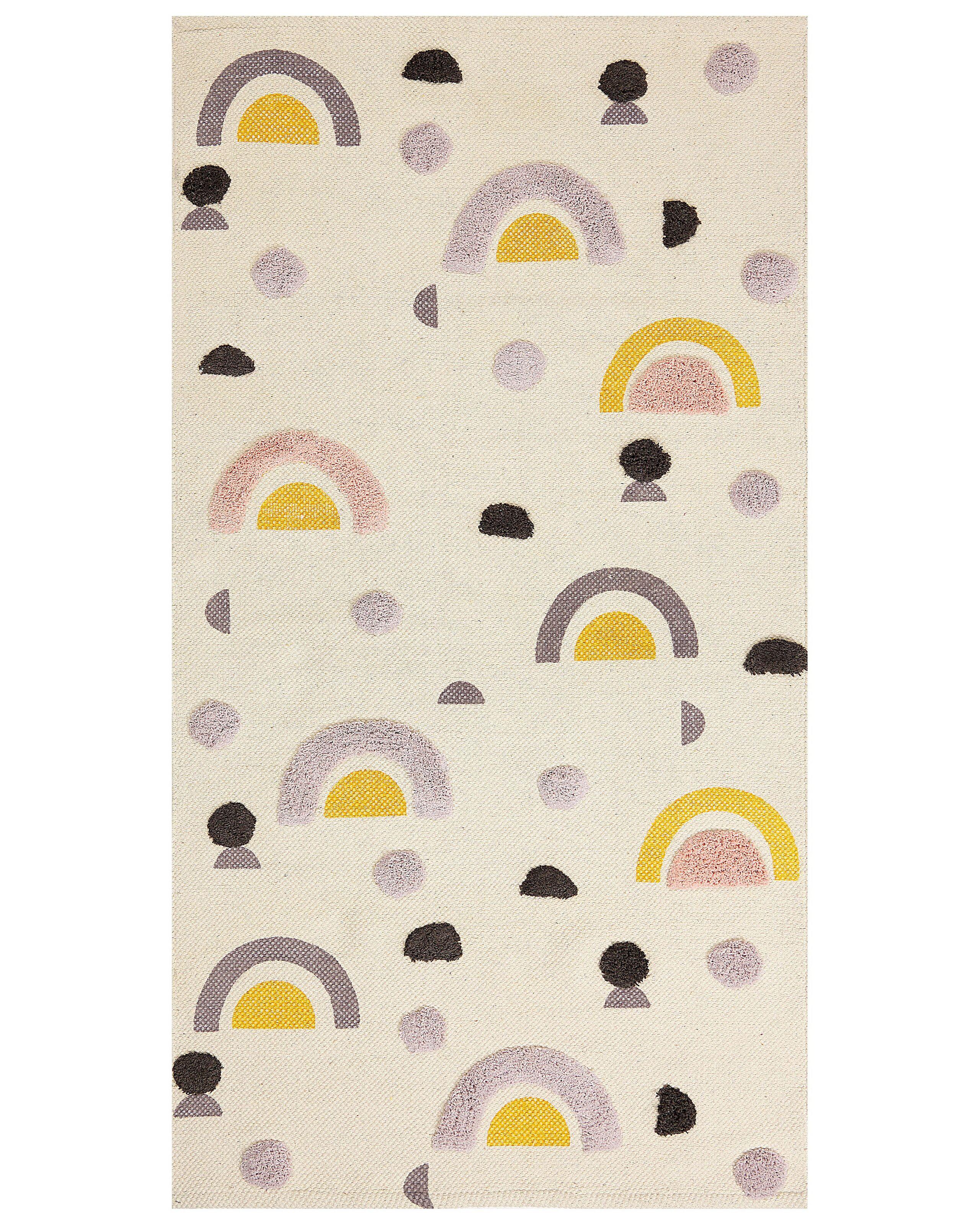 Beliani Tapis en Coton Moderne CURUP  