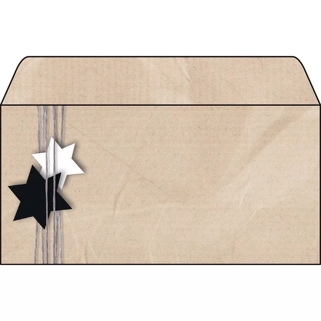 sigel Weihnachts-Umschlag , Christmas Wrapping, , DIN lang