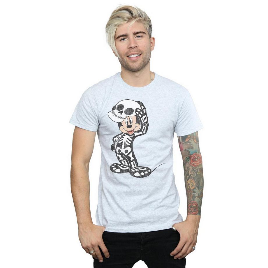 Disney Mickey Mouse T-Shirt Costume Scheletro  