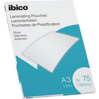 Ibico  IBICO Laminiertasche A3 627319 glanz, 75my 100 Stk 