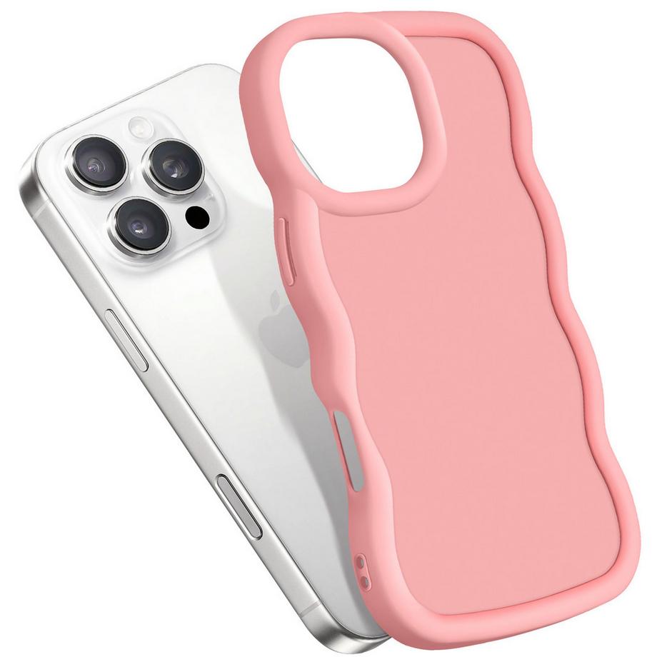 Avizar  Silikonhülle iPhone 16 Pro Rosa 