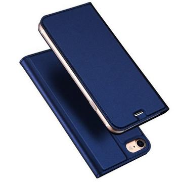 iPhone 8 / 7 - Dux Ducis étui cuir flip folio  foncé