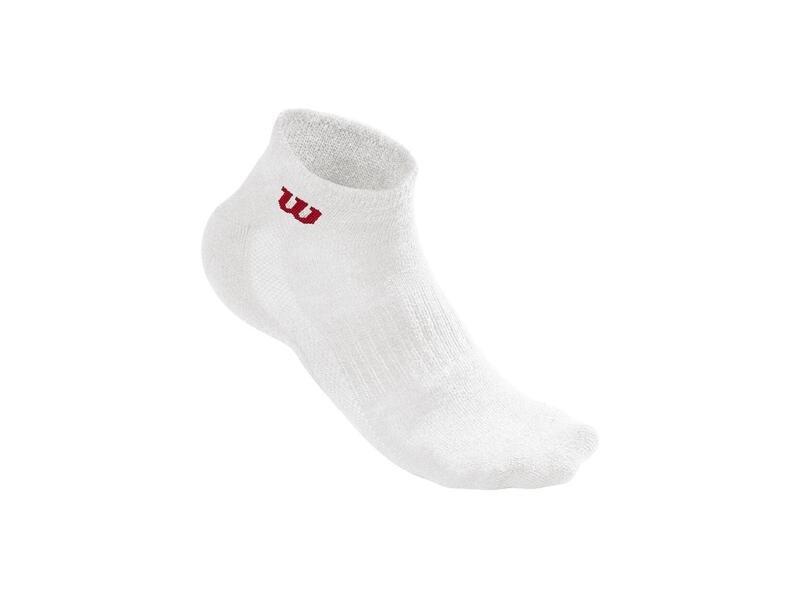 Wilson  Chaussettes quart homme blanches lot de 3 