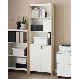 Beliani Bücherregal aus Faserplatte Modern JOHNSON  