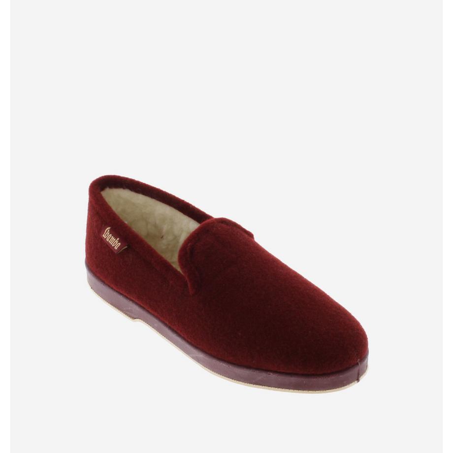 Victoria Pantofole Slip-On con Fodera in Finta Pelle di Montone  