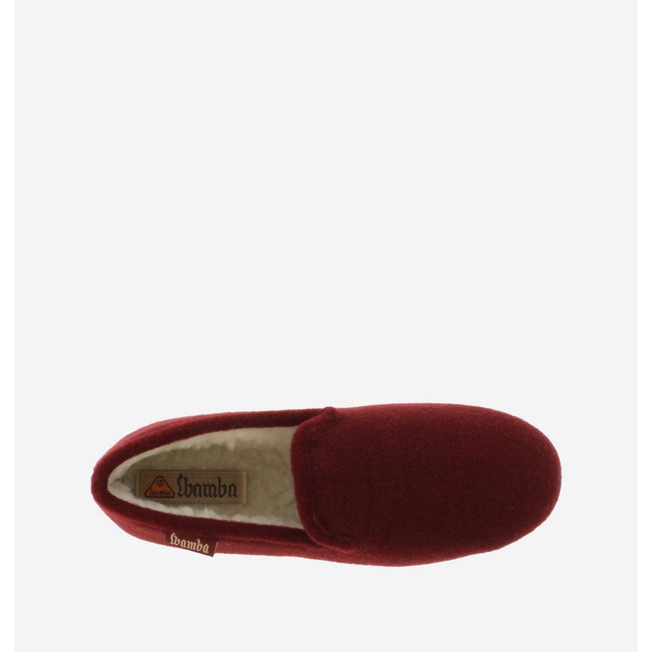 Victoria Pantofole Slip-On con Fodera in Finta Pelle di Montone  
