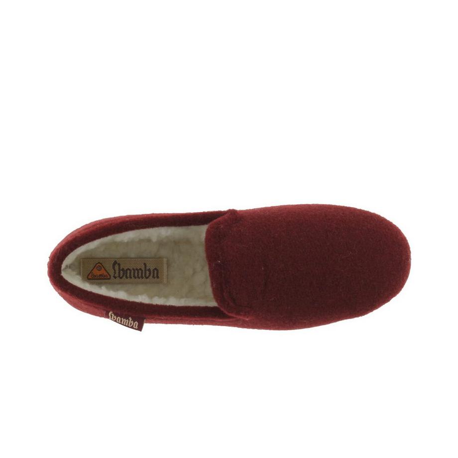 Victoria Pantofole Slip-On con Fodera in Finta Pelle di Montone  