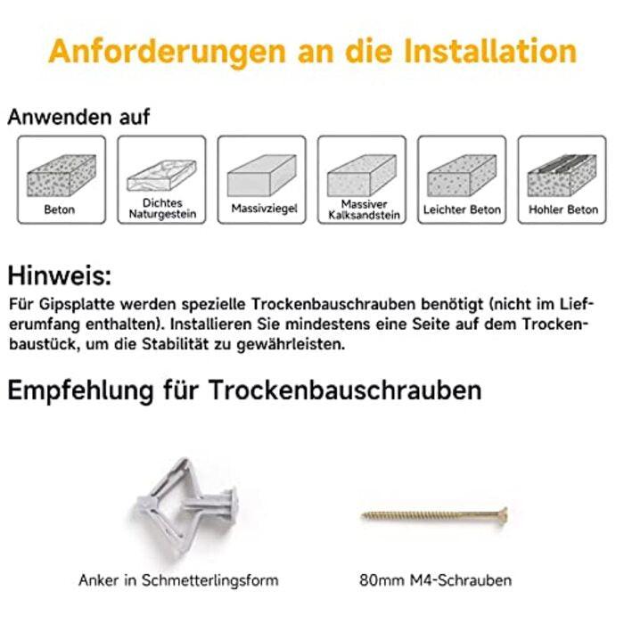 Alopini  Katzenhängematte Wand, Großes Katzenregal zur Wandmontage, aus massivem Gummibaumholz, Modernes 