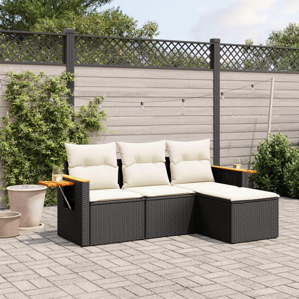 VidaXL Garten sofagarnitur poly-rattan  