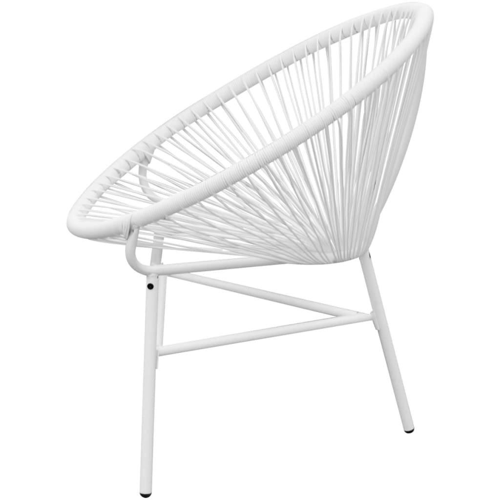 VidaXL Chaise de jardin rotin synthétique  