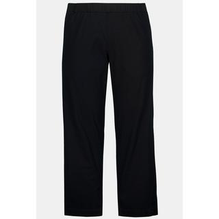 Ulla Popken  Pantalon chino Ruby 7/8 - taille élastique, jambe droite et large 