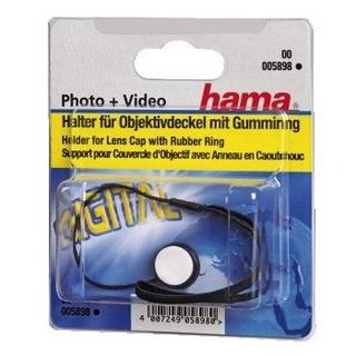 hama  Hama Lens Cap Holder Objektivdeckel Schwarz 