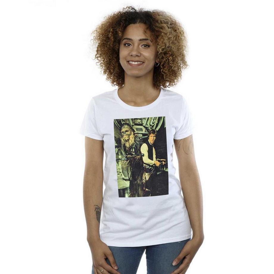 STAR WARS Star Wars Han Solo und Chewbacca T-Shirt  