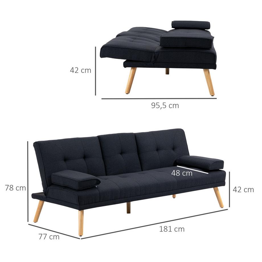 HOMCOM Schlafsofa  