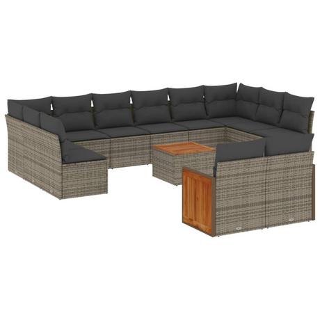 VidaXL Garten sofagarnitur poly-rattan  