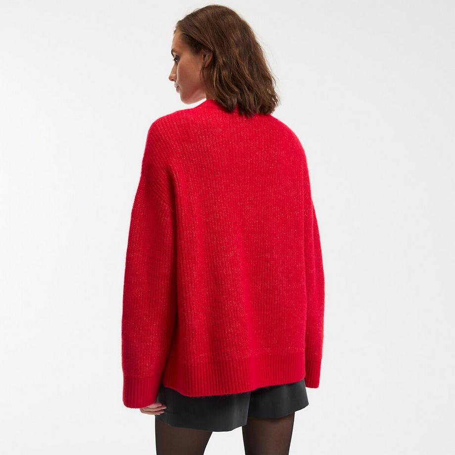 La Redoute Collections Pull Col Rond Maille Mousseuse Grosse Maille  