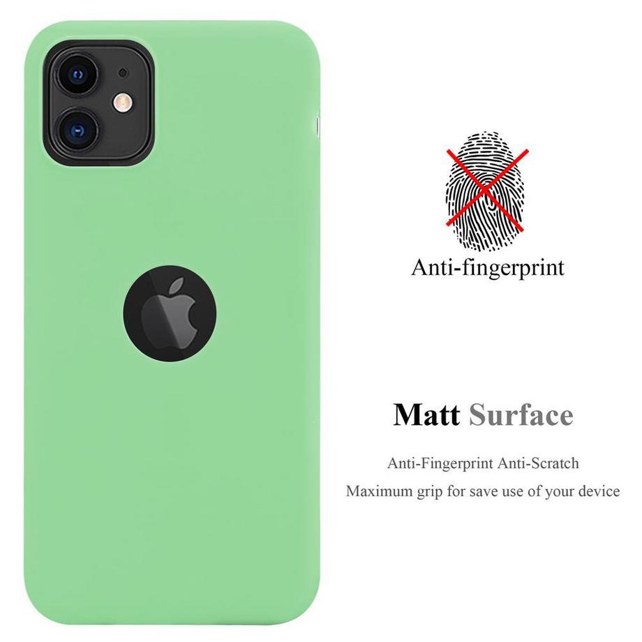 Cadorabo  Hülle für Apple iPhone 11 in CANDY PASTELL GRÜN - Schutzhülle aus flexiblem TPU Silikon 