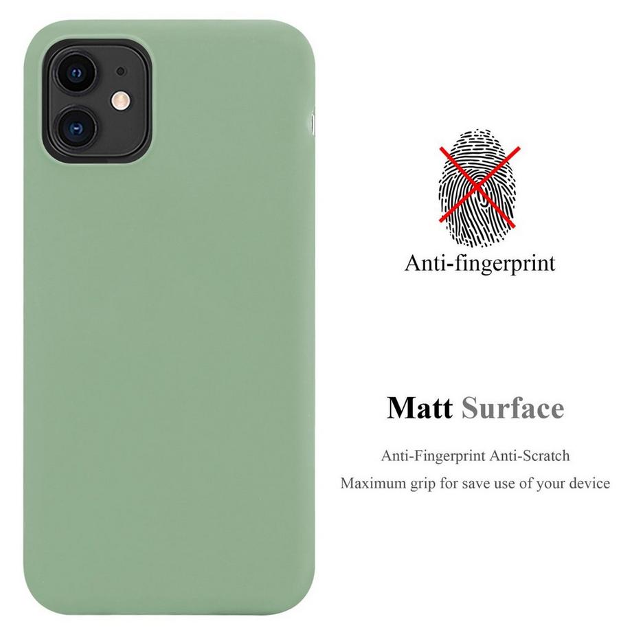 Cadorabo  Hülle für Apple iPhone 11 in CANDY PASTELL GRÜN - Schutzhülle aus flexiblem TPU Silikon 