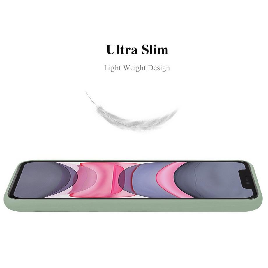 Cadorabo  Hülle für Apple iPhone 11 in CANDY PASTELL GRÜN - Schutzhülle aus flexiblem TPU Silikon 