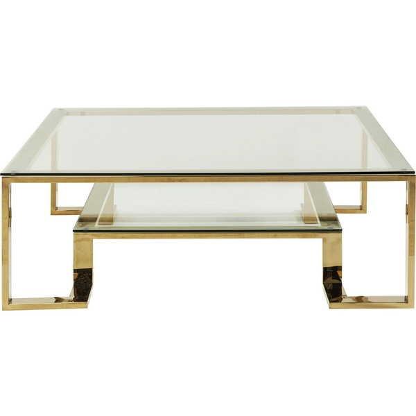 KARE Design Tavolino Gold Rush 120x120cm  