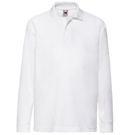 Fruit of the Loom  Polo Shirt, Langarm 