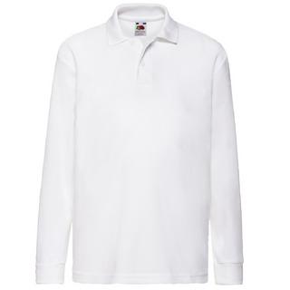 Fruit of the Loom  Polo Shirt, Langarm 