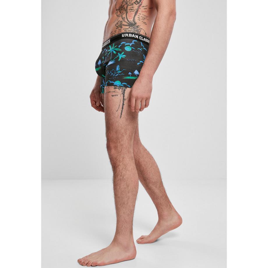 URBAN CLASSICS Boxershorts Lot de 3  
