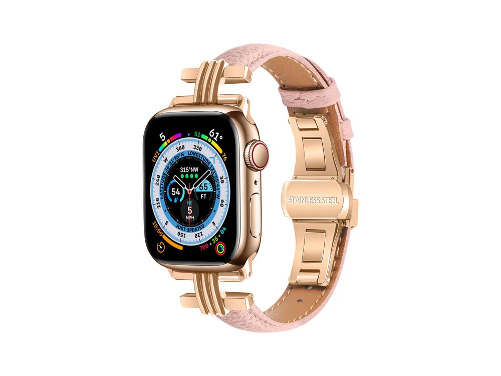 EKO  Bracelet pour Apple Watch 38/40/41mm en cuir 