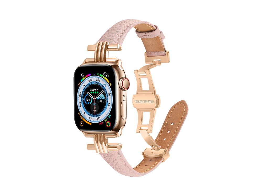 EKO  Bracelet pour Apple Watch 38/40/41mm en cuir 