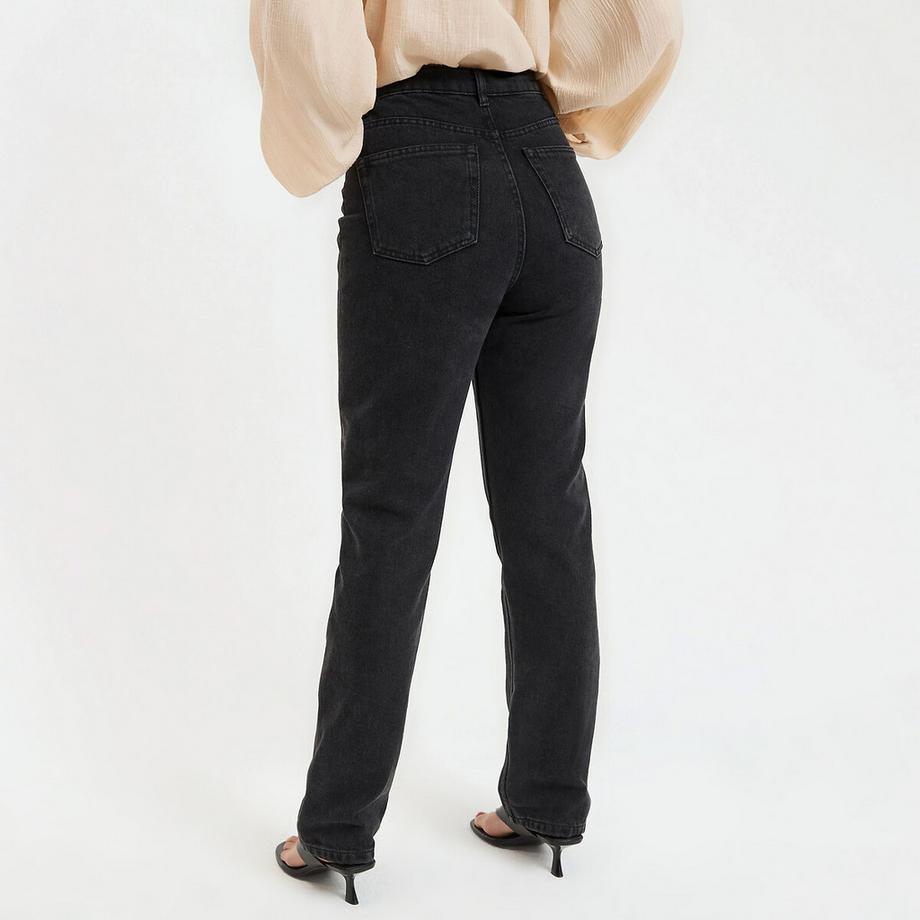 La Redoute Collections High Waist Regular Fit Jeans  