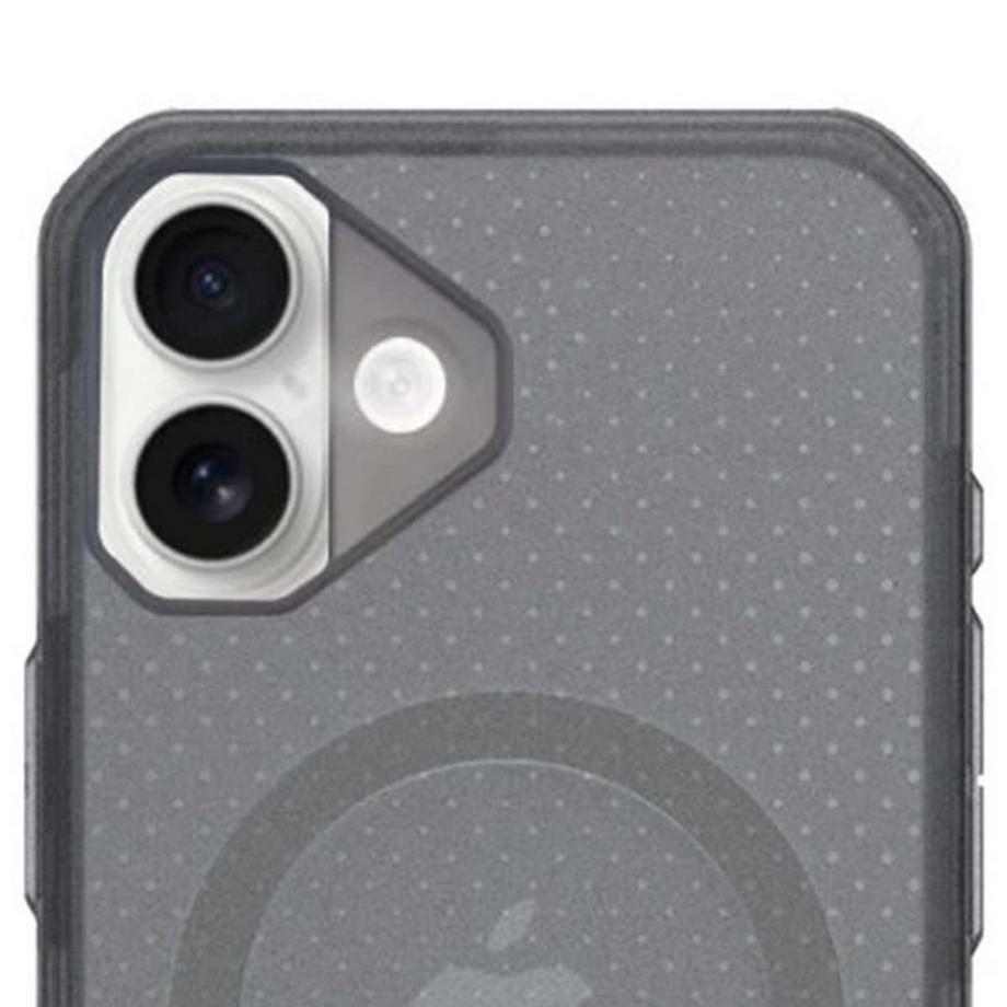 UAG  Coque pour iPhone 17 Modèle Dot MagSafe Ash Ultra Résistant 