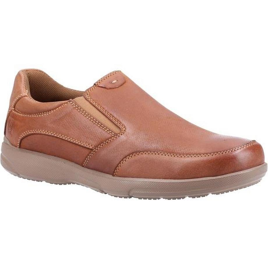 Schuhe Aaron, Leder