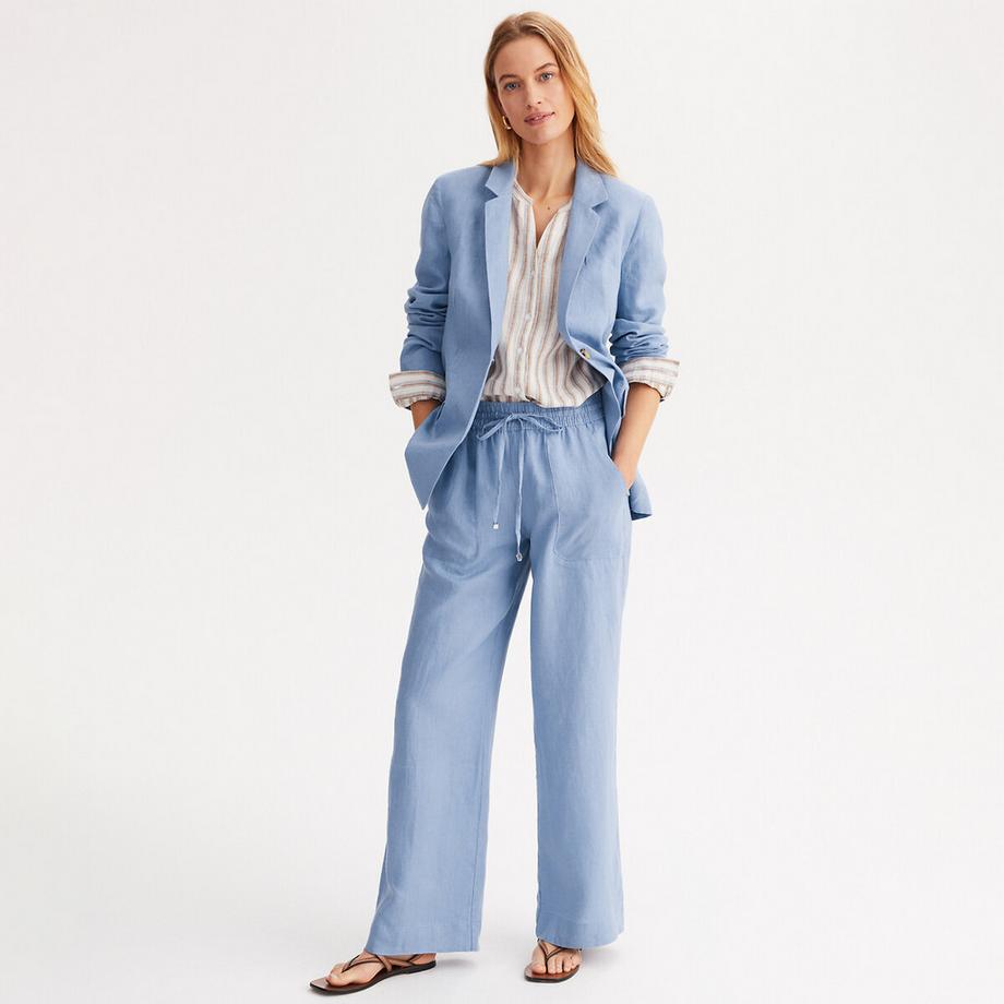 La Redoute Collections Pantalon Large en Lin  