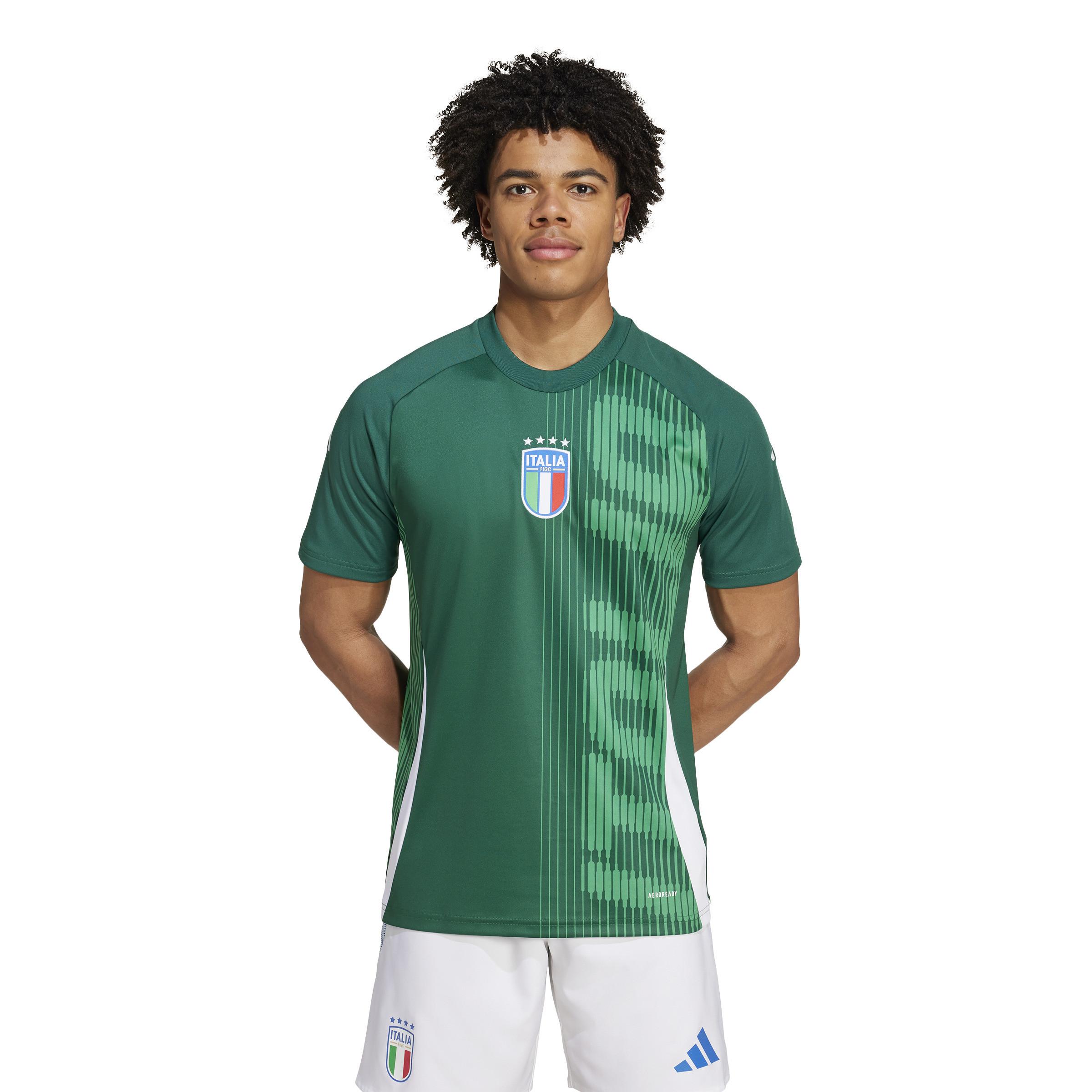 adidas  warm up trikot italie euro 2024 