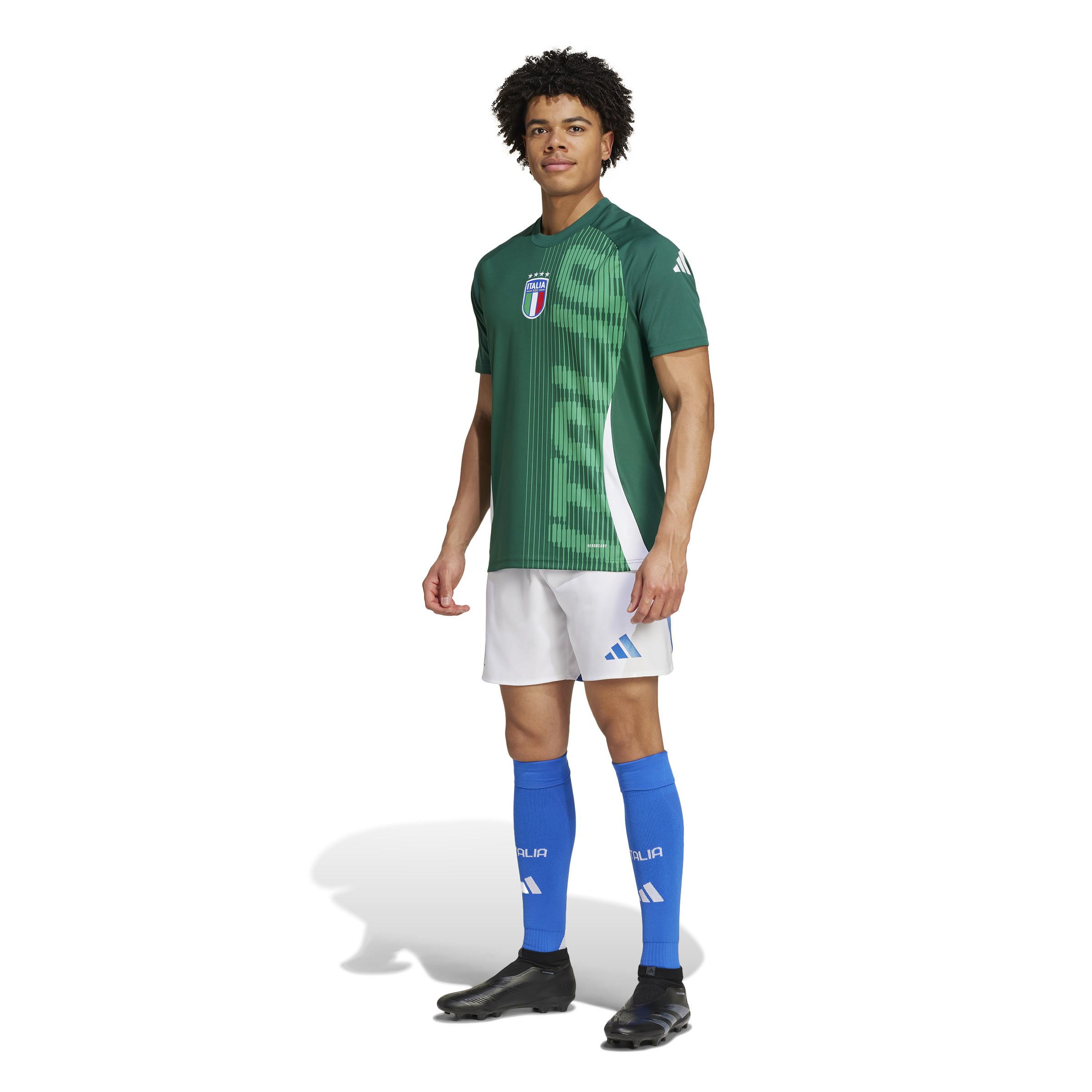 adidas  warm up trikot italie euro 2024 