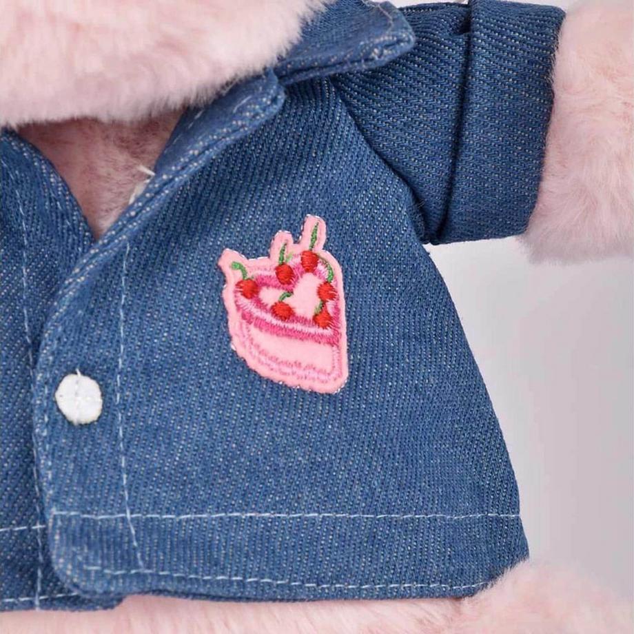 DouDou et compagnie  Hippo mit Jeansjacke 