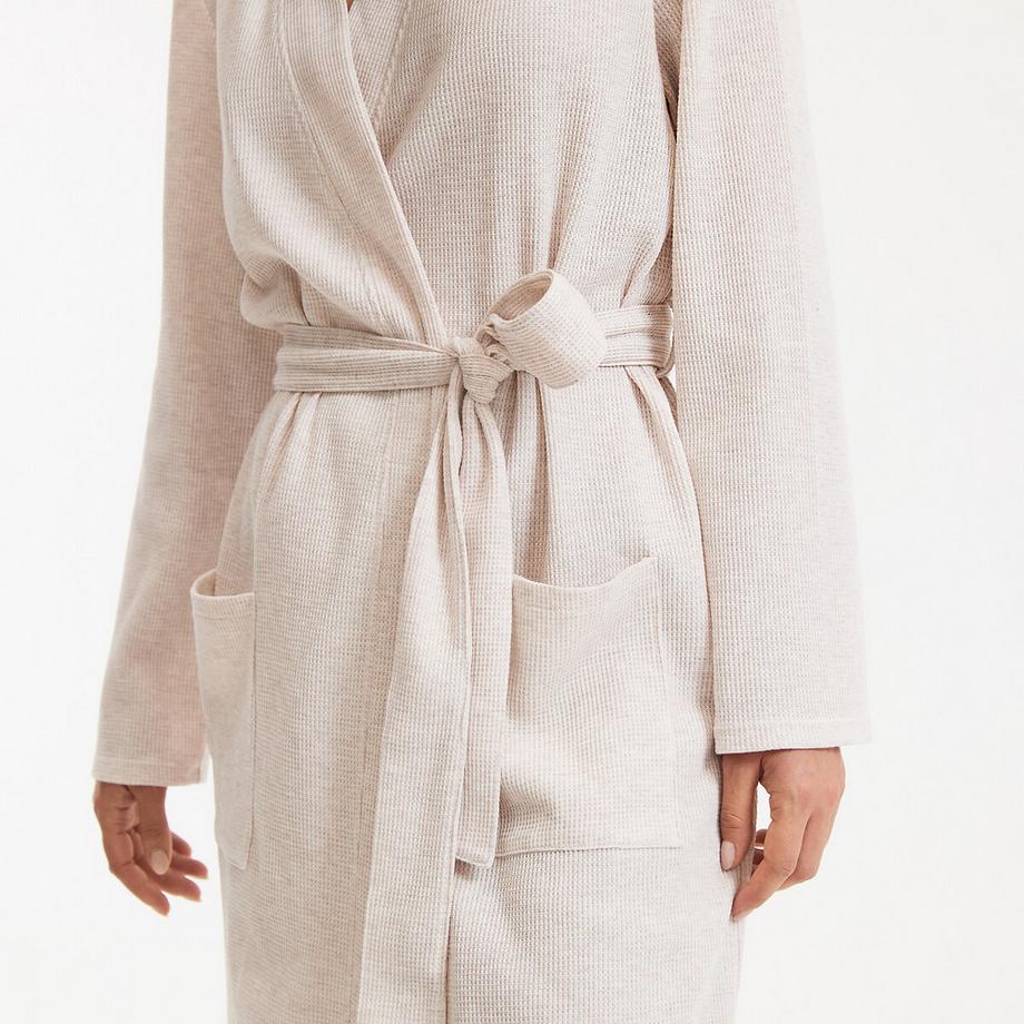 La Redoute Collections Peignoir Structure Nid d'Abeille  