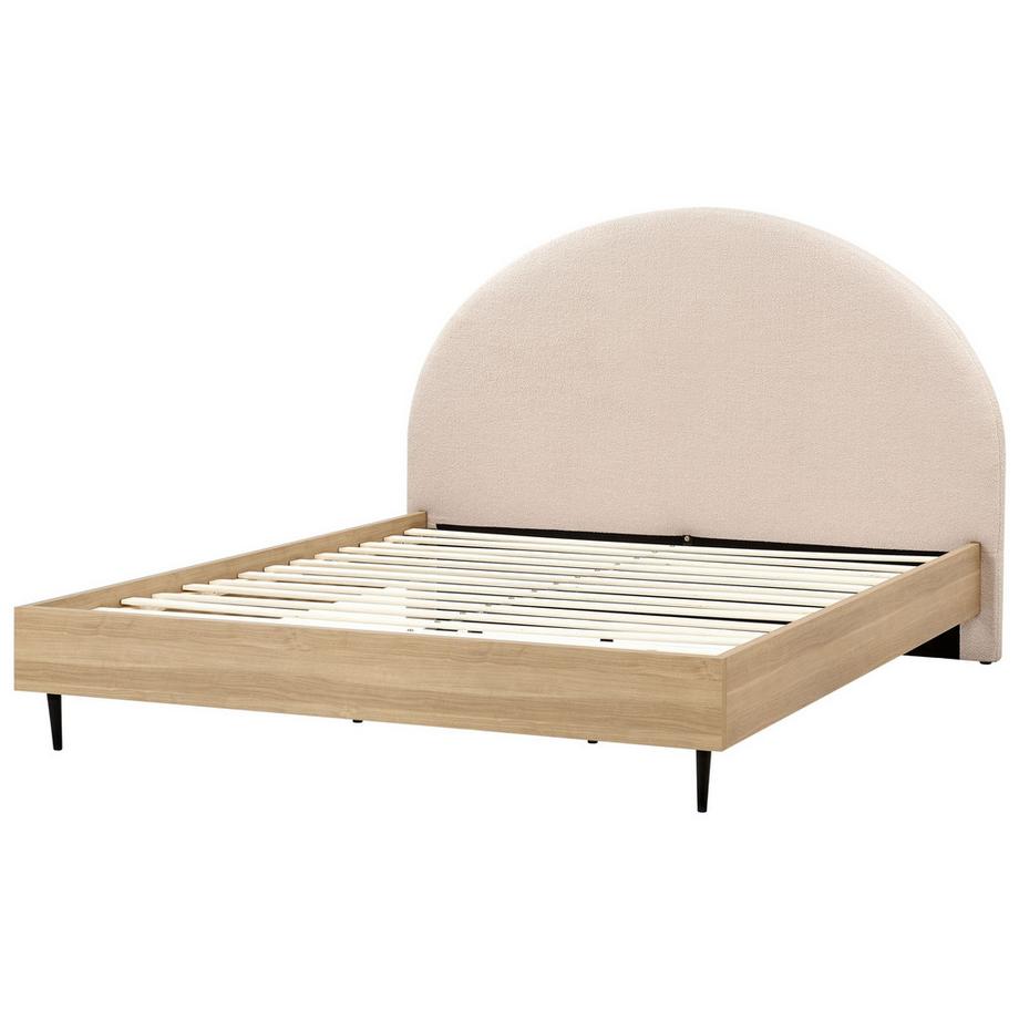 Beliani Letto en Bouclé Classico MILLAY  