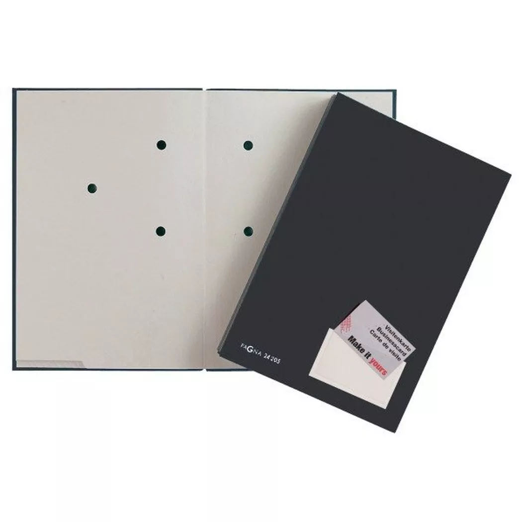 Pagna – Unterschriftenmappe A4 24205/04 schwarz, 21cm