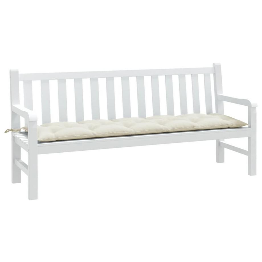 VidaXL Coussin de banc de jardin tissu  