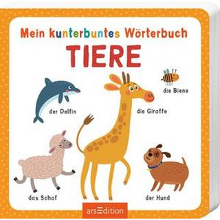 Mein kunterbuntes Wörterbuch - Tiere Markiewicz, Izabella (Illustrationen) Copertina rigida 