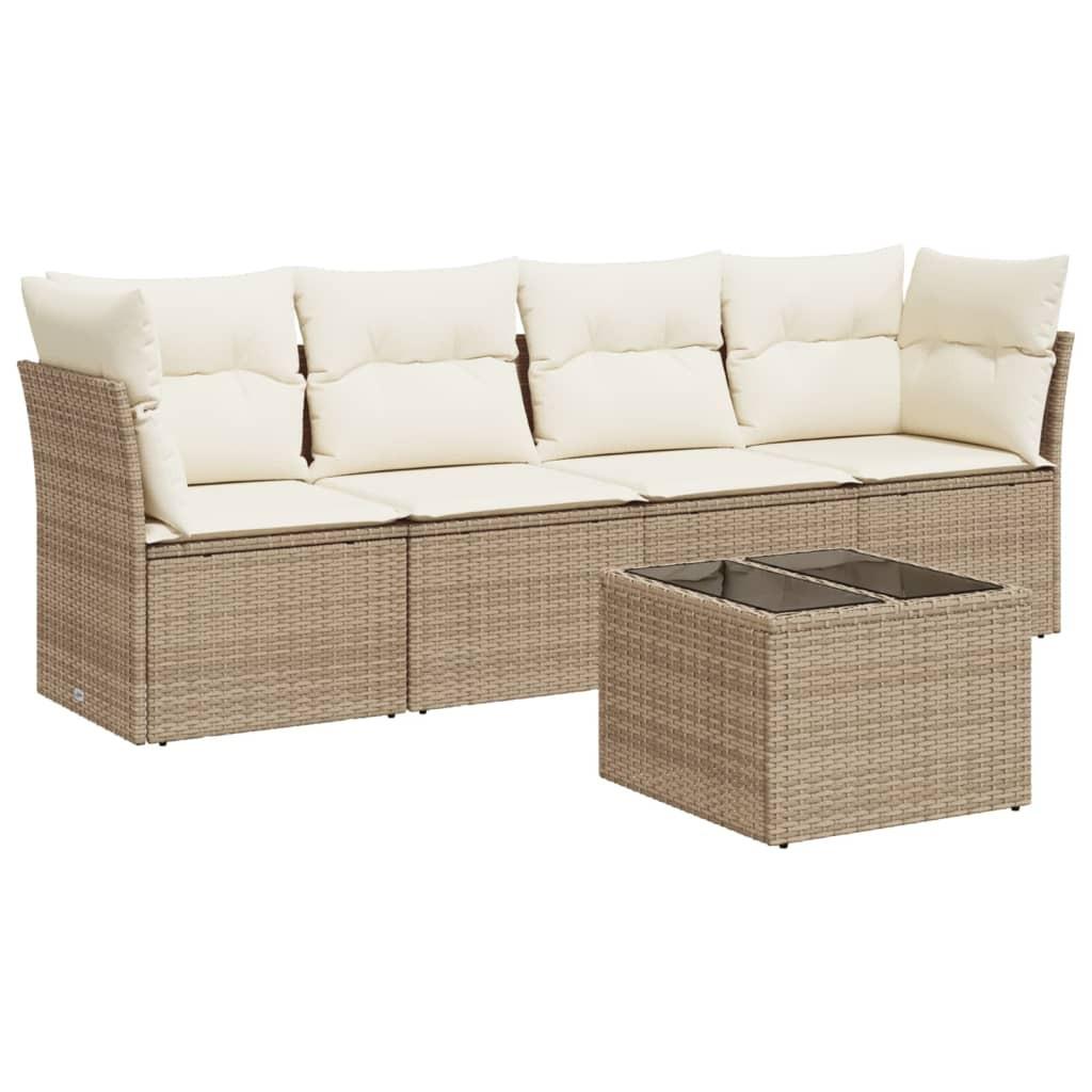 VidaXL Garten sofagarnitur poly-rattan  