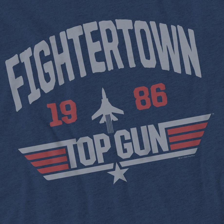 Top Gun Fightertown T-Shirt Stampa Grafica  