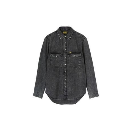 Gas Daddy Shirt Black Med Used Camicia di jeans  